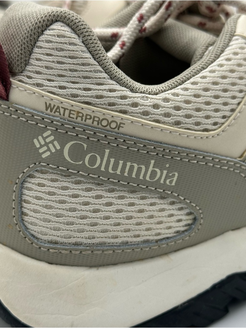 Columbia Women’s BK2139-102 Trail Hiking Shoes Tan Waterproof Sneakers Sz 8W - Picture 7 of 12